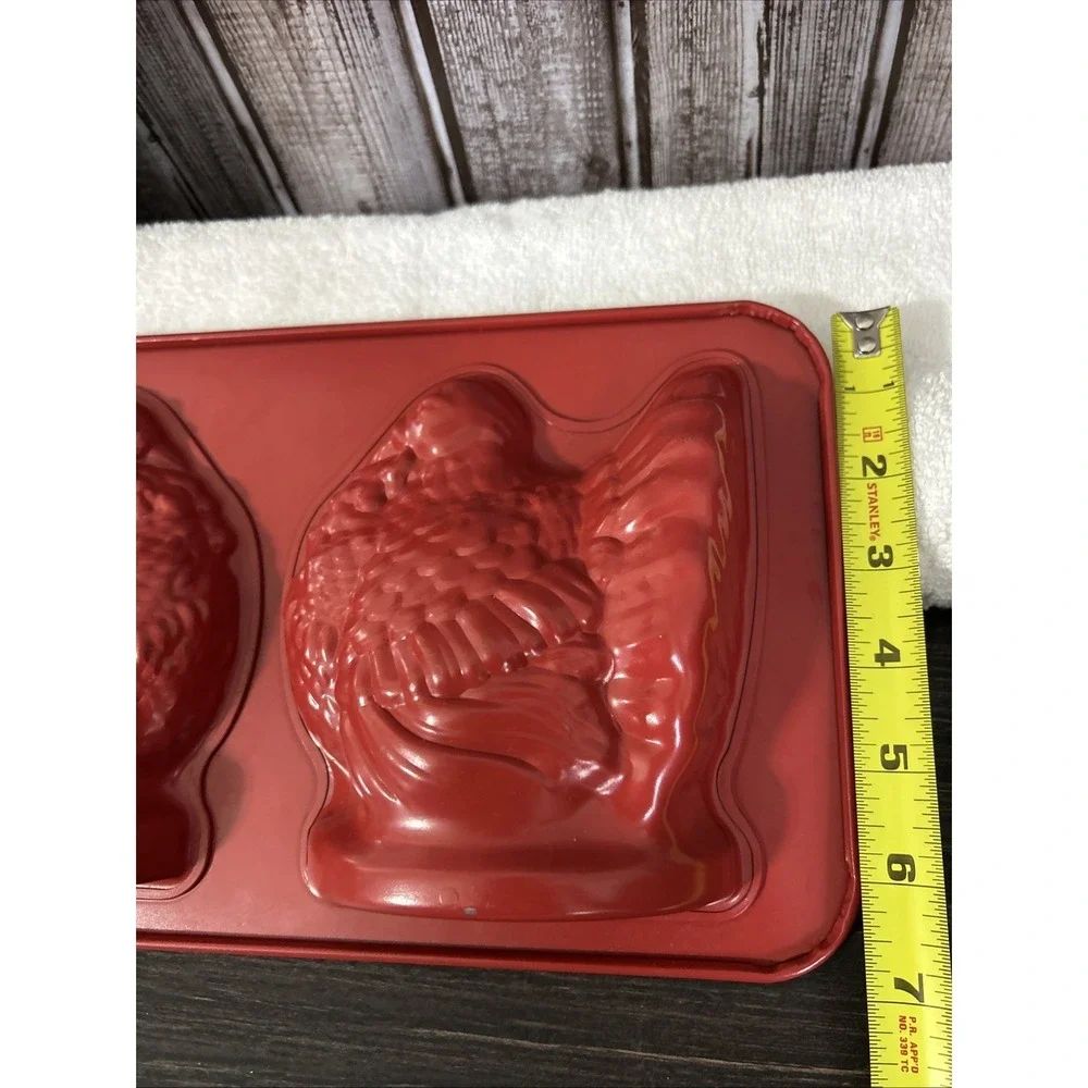 Williams Sonoma NordicWare Turkey Mold Cake Baking Pan Nonstick Thanksgiving‎